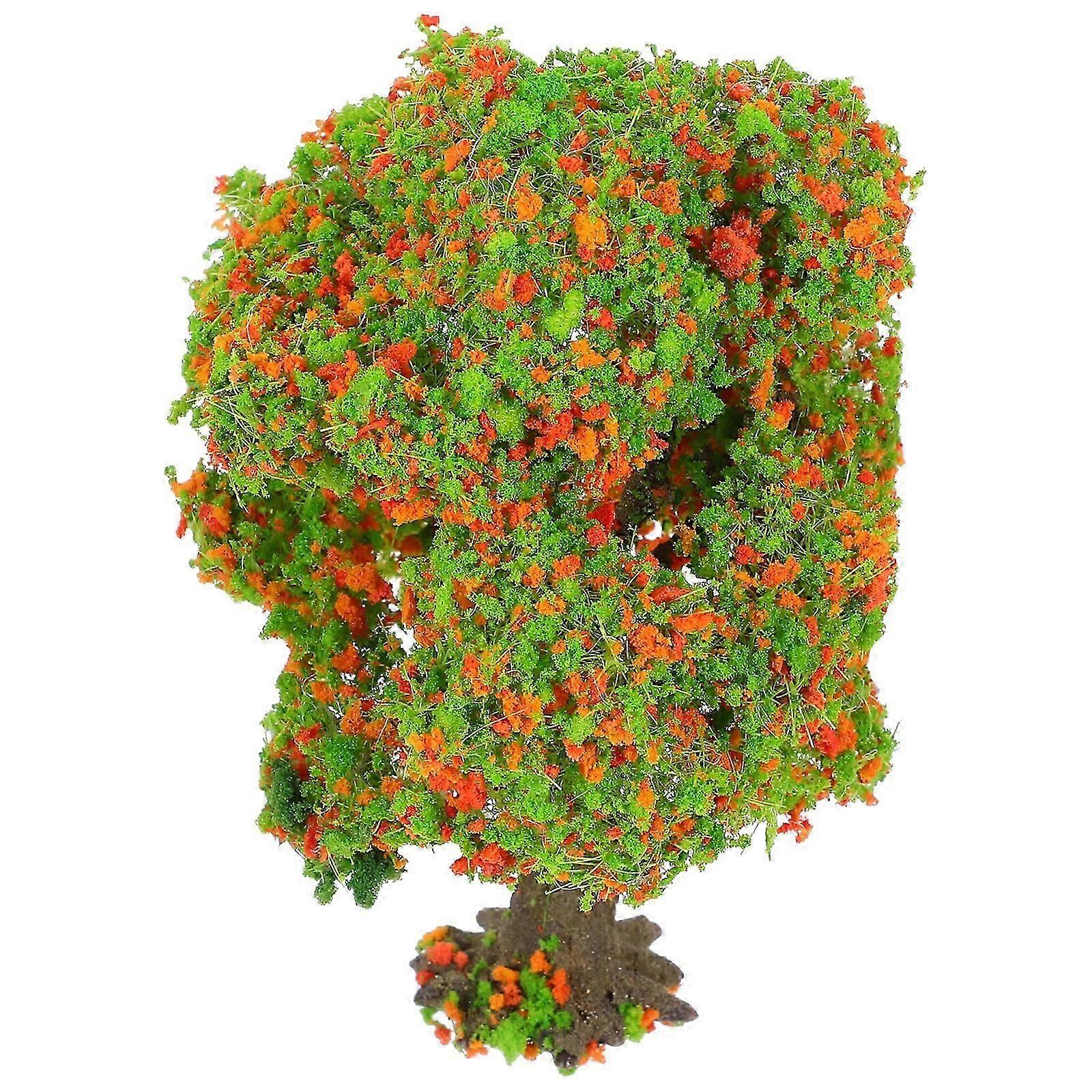Simulated Plants Miniature Model Trees Decor for Micro Landscape