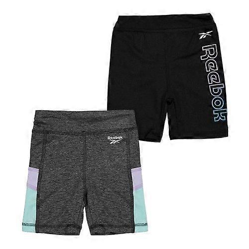 Reebok Mädchen Slim Shorts (2er-Pack)