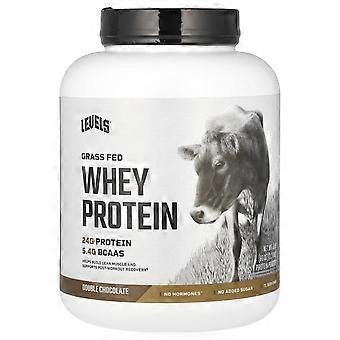 Levels, gressforet myseproteinpulver, dobbel sjokolade, 2,27 kg