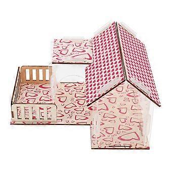 Hamster Toys Hamster Hideout House for Playing 5Pcs Villa