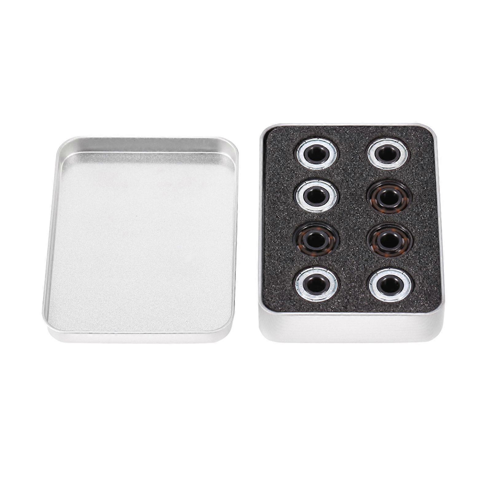 16pcs Set Inline Roller Skate High Speed 608 Roulements Single Side Shield Ceramic Balls