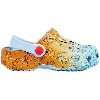 Bluey Kids Clogs, officieel gelicenseerde lichtgewicht instapschoenen voor op het strand.