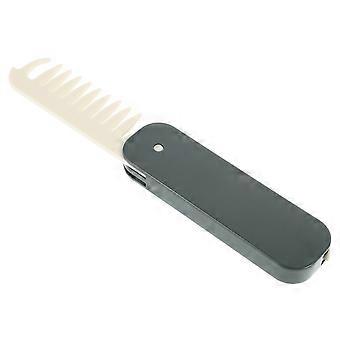 Foldable Hair Comb Dual Row Fine and Wide Tooth Compact Travel 4Pcs Set