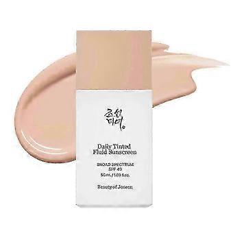 Daily Fluid Sunscreen for Face with Broad Spectrum SPF40 - Korean Moisturizing Skin Care Product