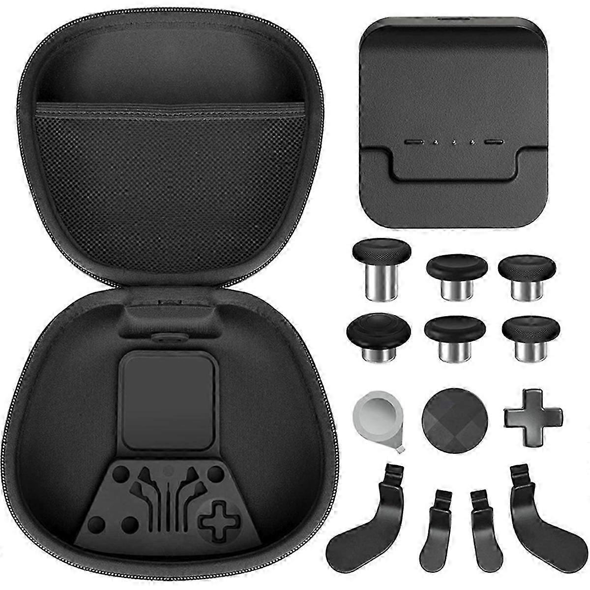 compatible withElite Wireless Controller Series 2 Controller Carrying Case Kit Component Pack Replacement Joyst