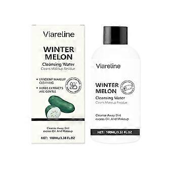 Viareline Wax Gourd Makeup Remover, Facial Gentle Cleansing, Non-Greasy, Clear And Moisturizing