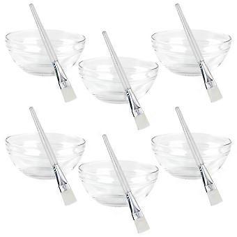 12pcs Mask DIY Tool Facial Mask Mixing Bowl Facial Mud Mask Applicator