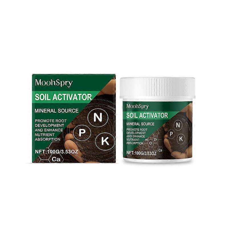 MoonSpry Soil Activator  Loosens Compacted Soil for Seed Germination