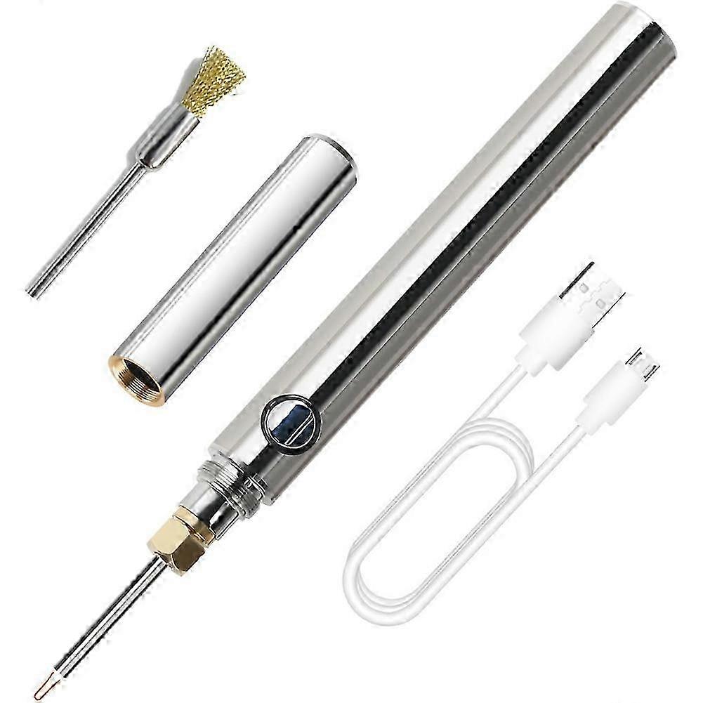 Rechargeable Thread Zapper Tool: Replaceable Tip compatible with Finishing Threads Ends of Craft Beading, String, Beading,Embroidery