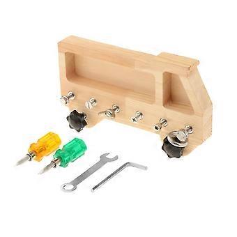 Screw Driver Board Play Set Learning Toy for Baby Children Home Use