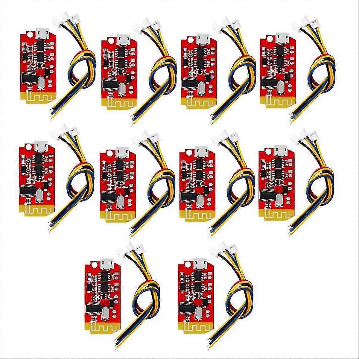 10PCS CT14 Stereo Bluetooth 4.2 Power Amplifier Board Module