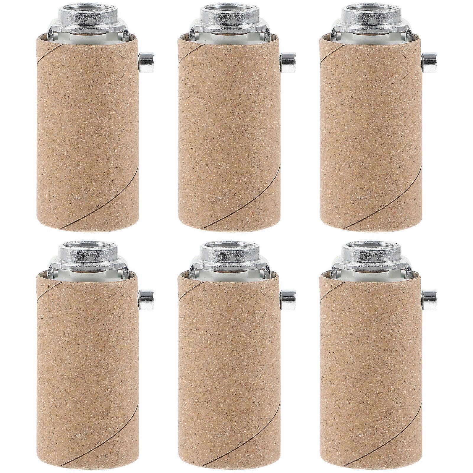 Replacement Lamp Socket Candelabra Socket E12 Base for 6Pcs Use