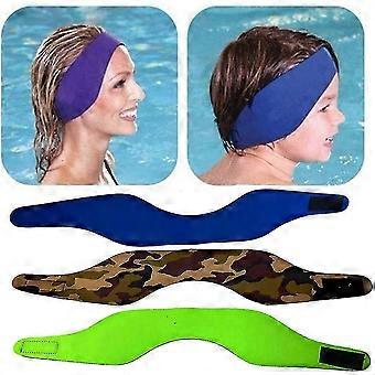 Réglable imperméable à l’eau Natation Plongée Bande d’oreille Bandeau Bouchon d’oreille pour enfant Garder la protection de l’oreille pour les sports nautiques Accessoires de bain