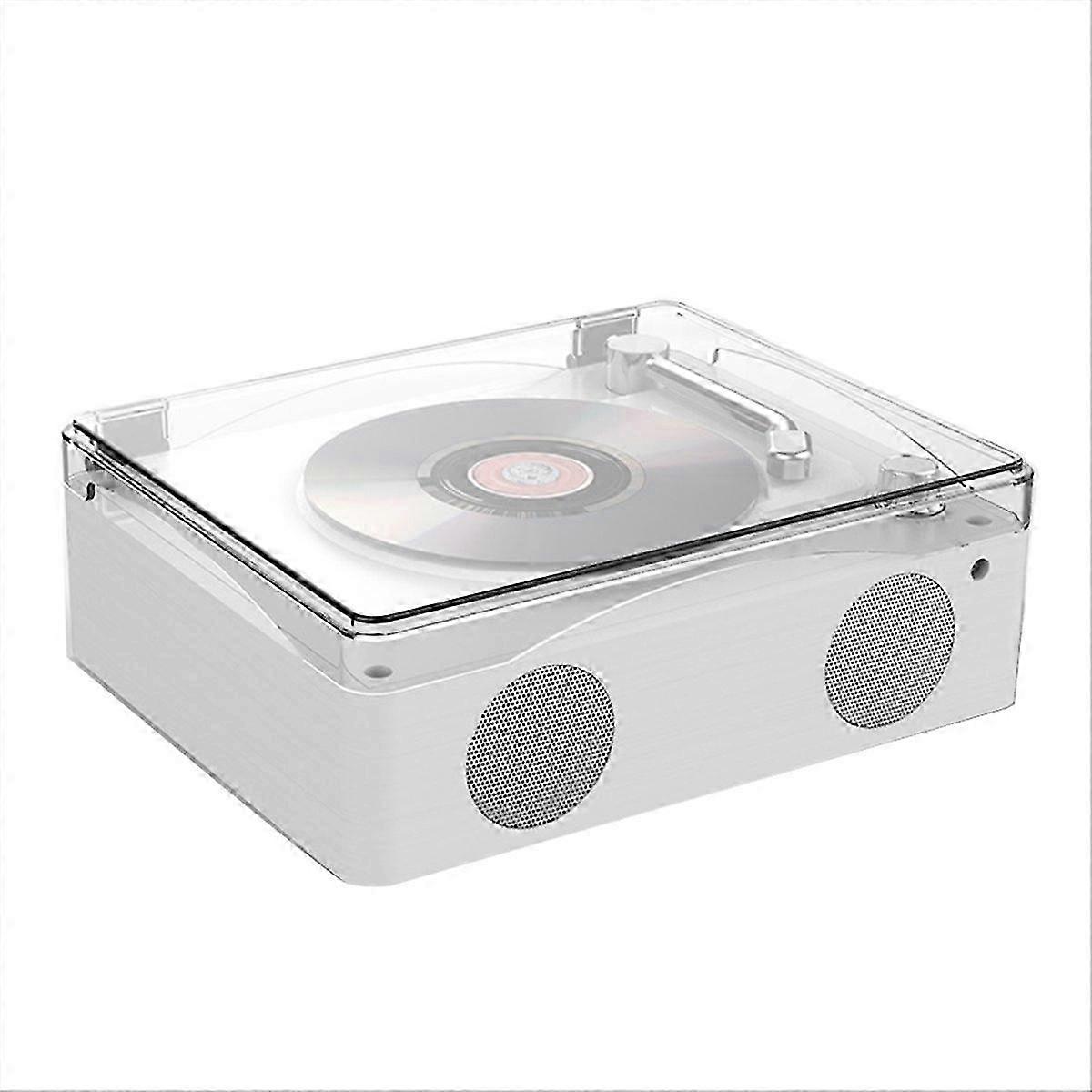 Retro CD Player Bluetooth 5.0 Rechargeable Built-in Speaker A