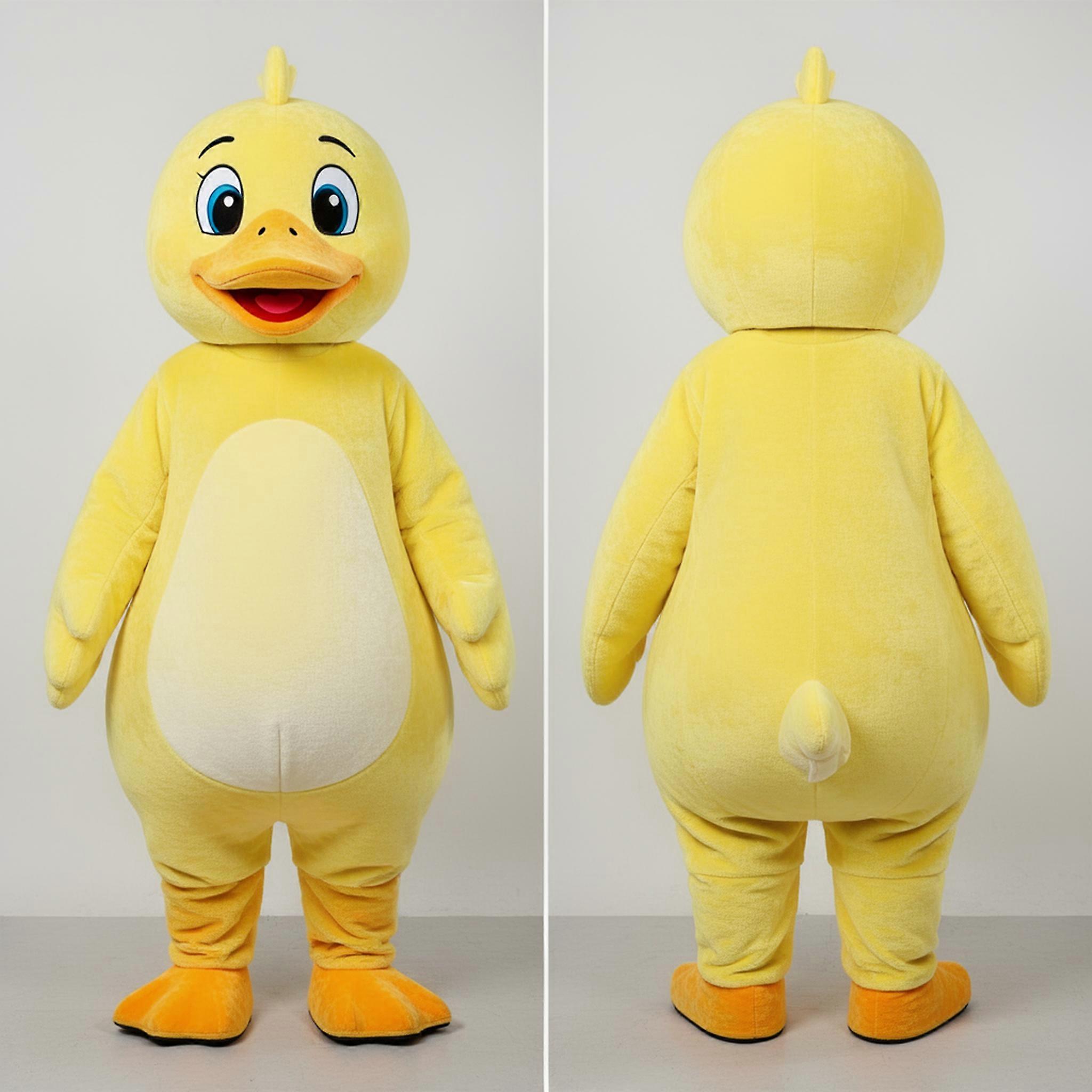 MASTICOT Lemon Yellow Plump Geese Mascot