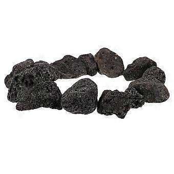 Black Aquarium Rock Decoration for 1 Bag Natural Volcanic Stones