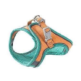 Orange Cat Pulling Rope for Walking Adjustable Kitten Harness