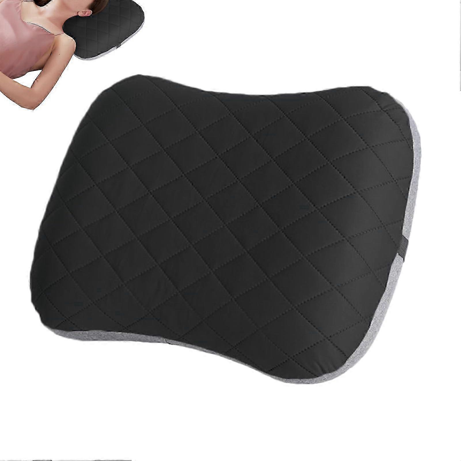 Washed Cotton Inflatable Support Pillow