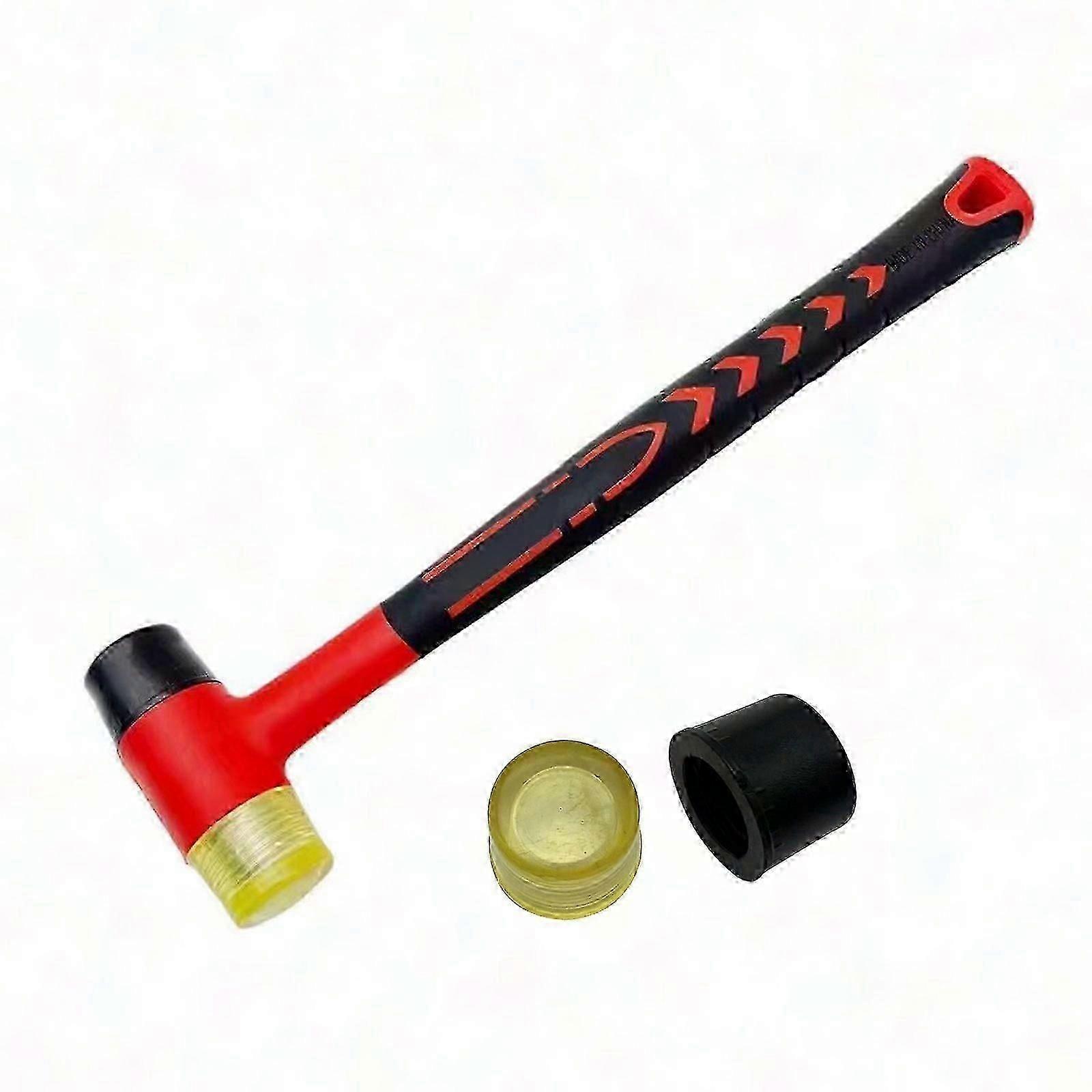 Multi-Purpose Rubber Hammer With Non-Slip Handle