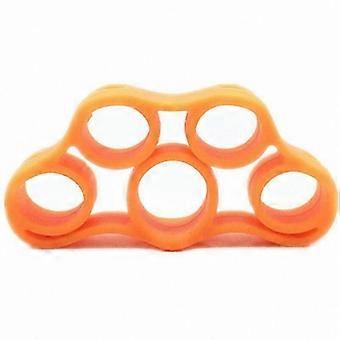 Small Five Finger Fitness Puller, 11LB Silicone Hand Exerciser compatible with Finger Stretching and Strengthening, Mouse Hand Training Aid compatible