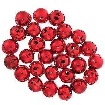 Christmas Theme Pet Bells Collar Bell for Holiday Use 150Pcs Red