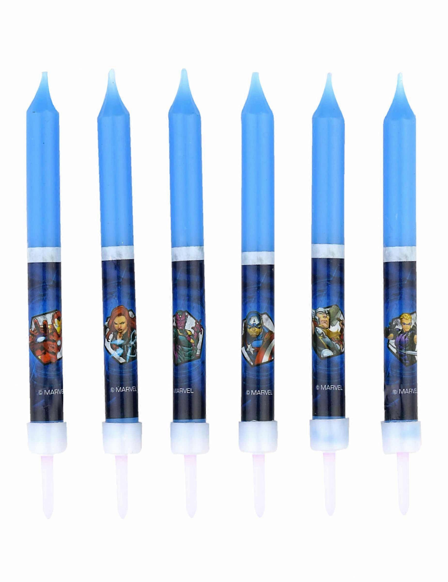 8 Avengers Birthday Candle