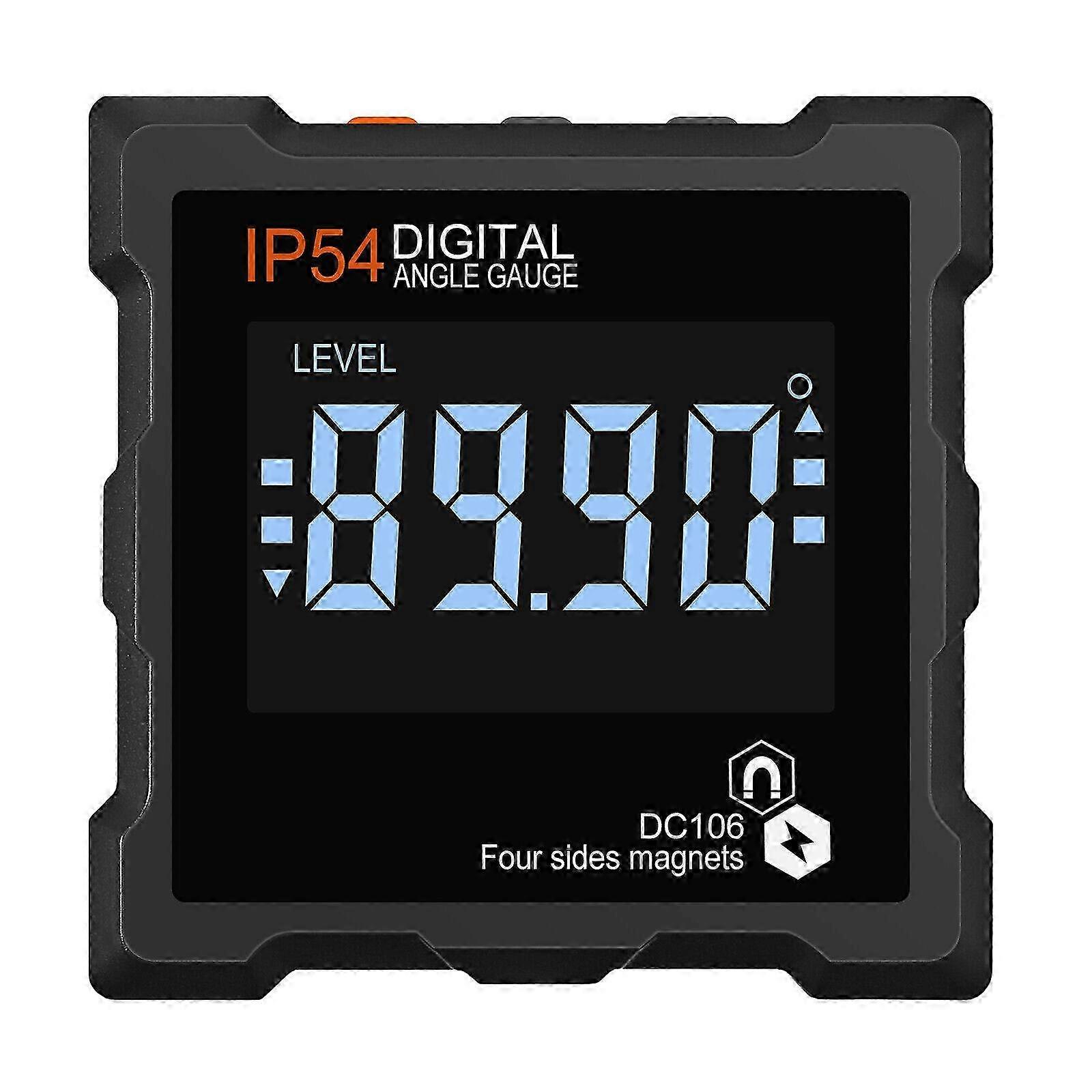Magnetic LCD Inclinometer Angle Gauge