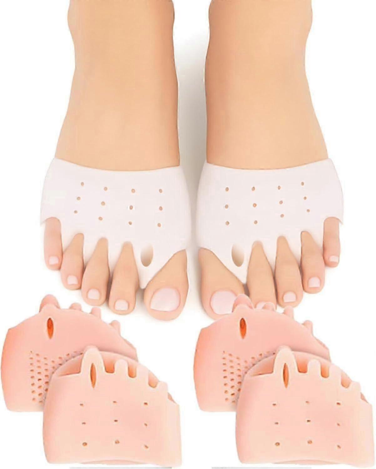 Soft Silicone Toe Separators for Natural Alignment