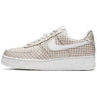Nike Air Force 1 Low Qs Beige Gingham Women's BV4891-101