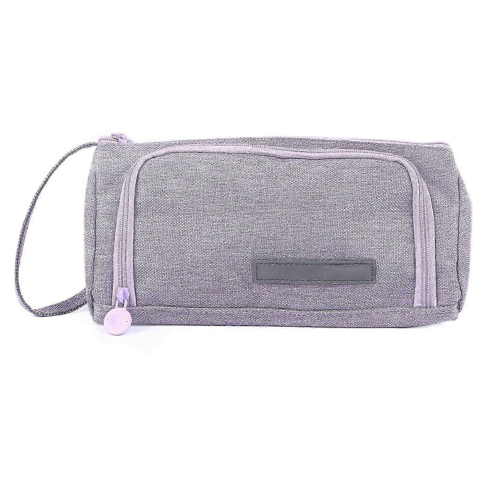 Large Capacity Multifunctional Canvas Pencil Case