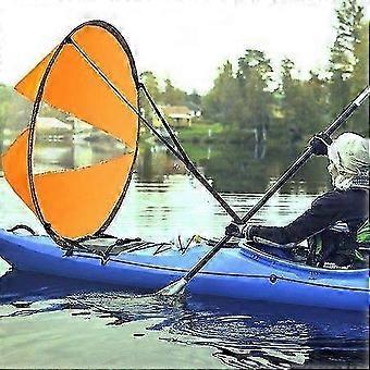 Downwind-Segelset 42 Zoll für Kajaks und Kanus, PVC, faltbar, UV-Schutz