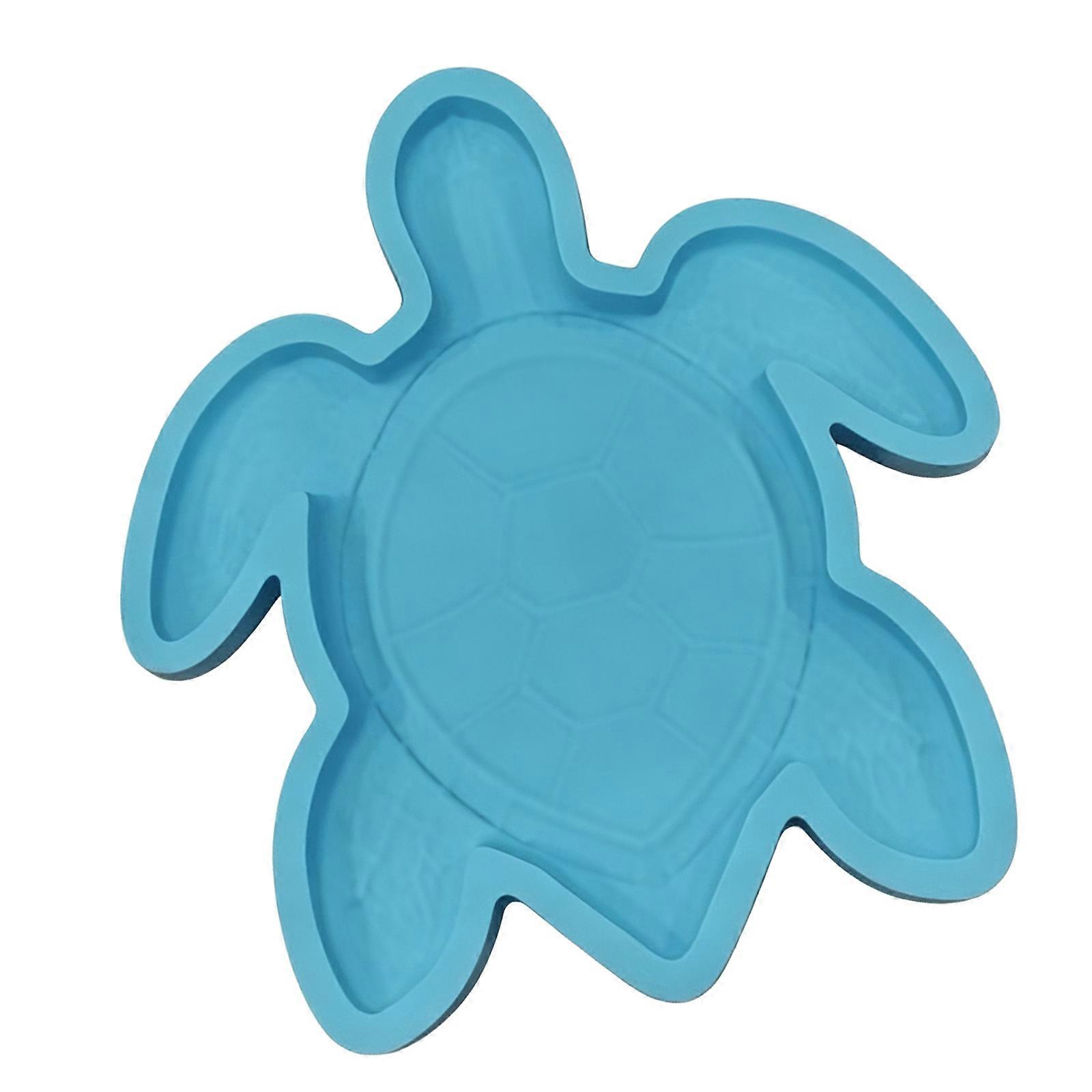 Pathway Stone Casting Form for DIY Garden , Ocean Theme with Repeat Use and Easy Release Multicolor