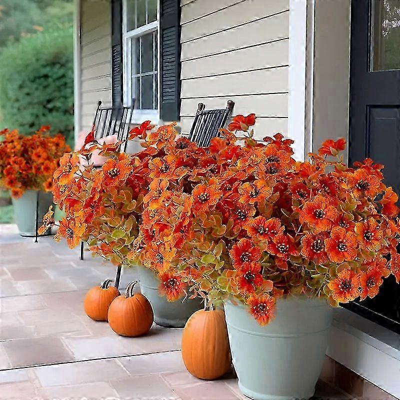 UV-Resistant Artificial Autumn Flowers