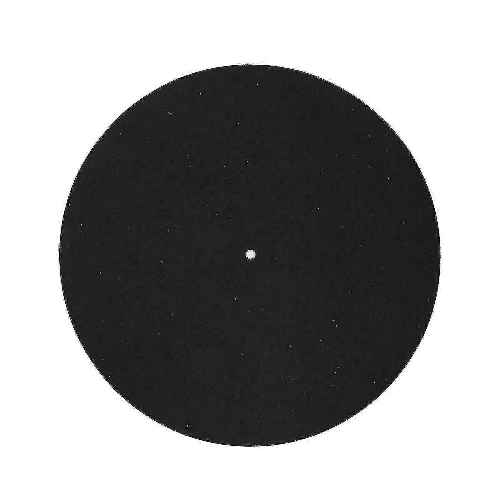 Black Wool Felt Turntable Slipmat