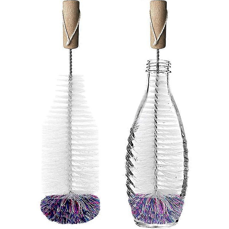 Non-Scratch Bendable Rotatable Bottle Brush