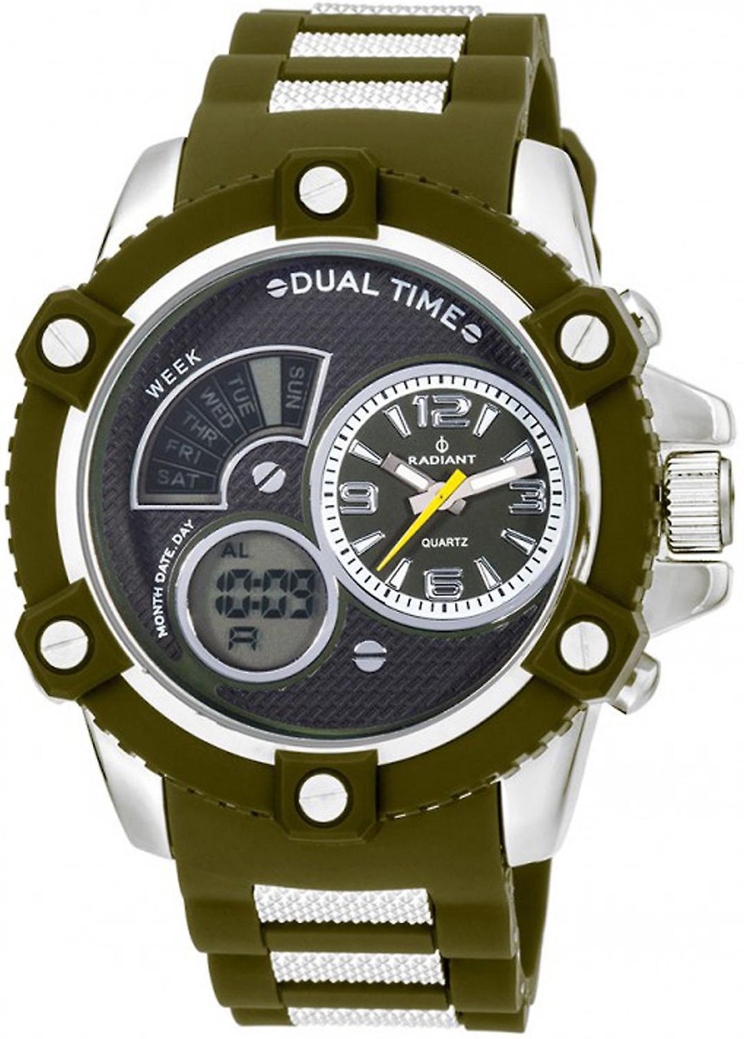 Radiant new bad boy Watch for Men Analog/ Digital Quartz with Silicone Bracelet RA347603