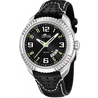Lotus sport Quartz Analog Man Watch with Cowhide Bracelet L15642/2