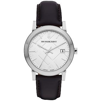 Burberry city Watch for Unisex Analog Quartz with Bu9008 Cowskin Bracelet
