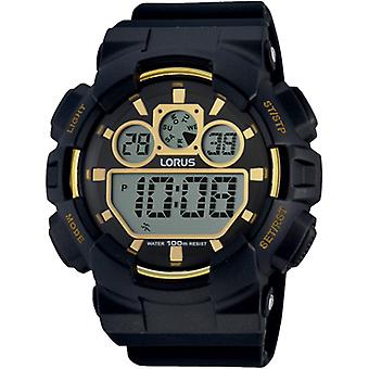 Lorus Watches Quartz Digital Men's Watch with Silicone Bracelet R2332JX9