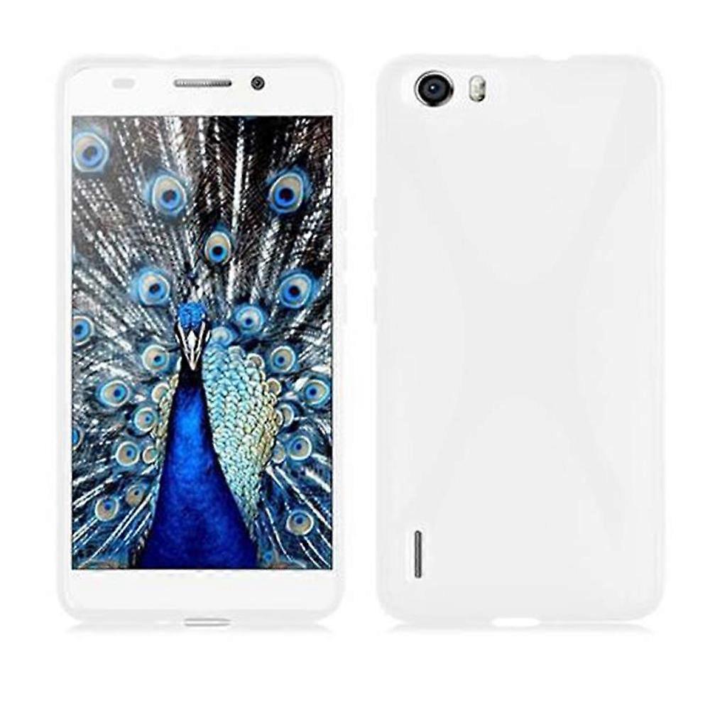TPU case compatible with Honor 6 PLUS - X-Line design