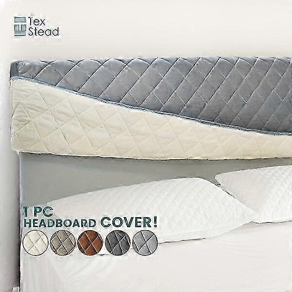 Soft Quilted Headboard Protector Cover, Machine Washable Polyester for Bed Frame