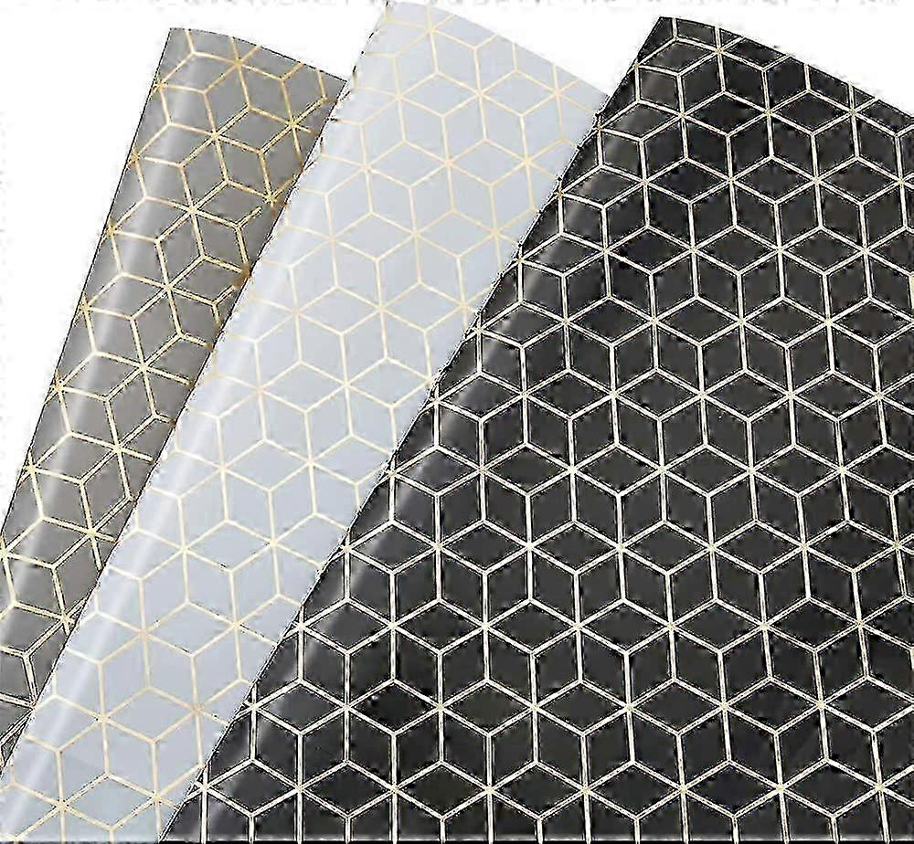 3 Pieces Gift Wrapping Paper