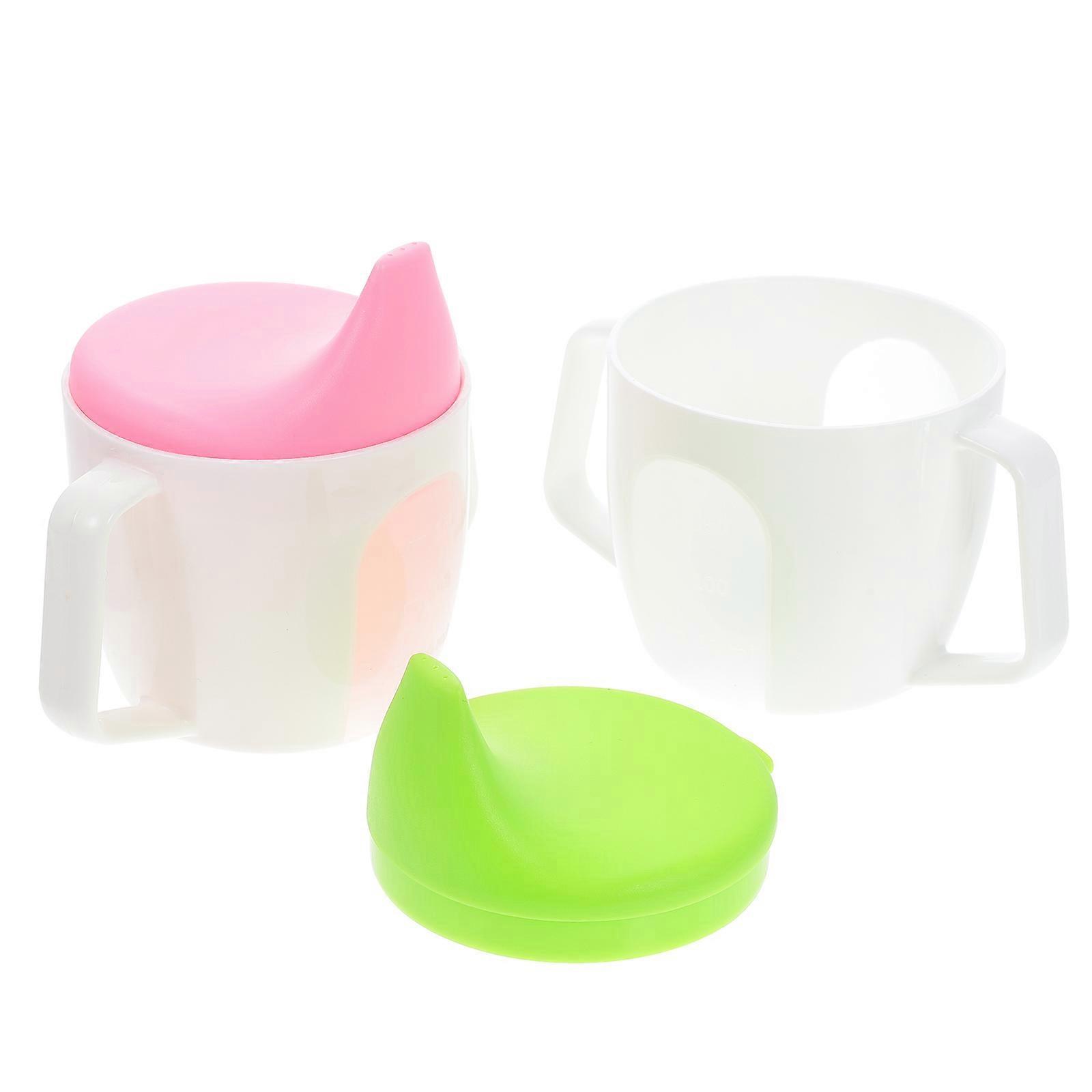 2pcs Scale Cups Double Handle Drinking Cups Portable Water Cups compatible with Children
