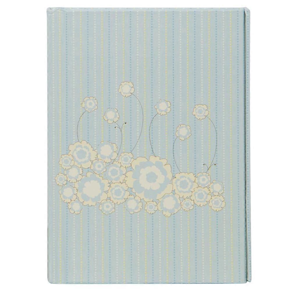 BLUE FLOWER Lantern Studios Premium Quality Stylish Designed A6 Magnetic Journal