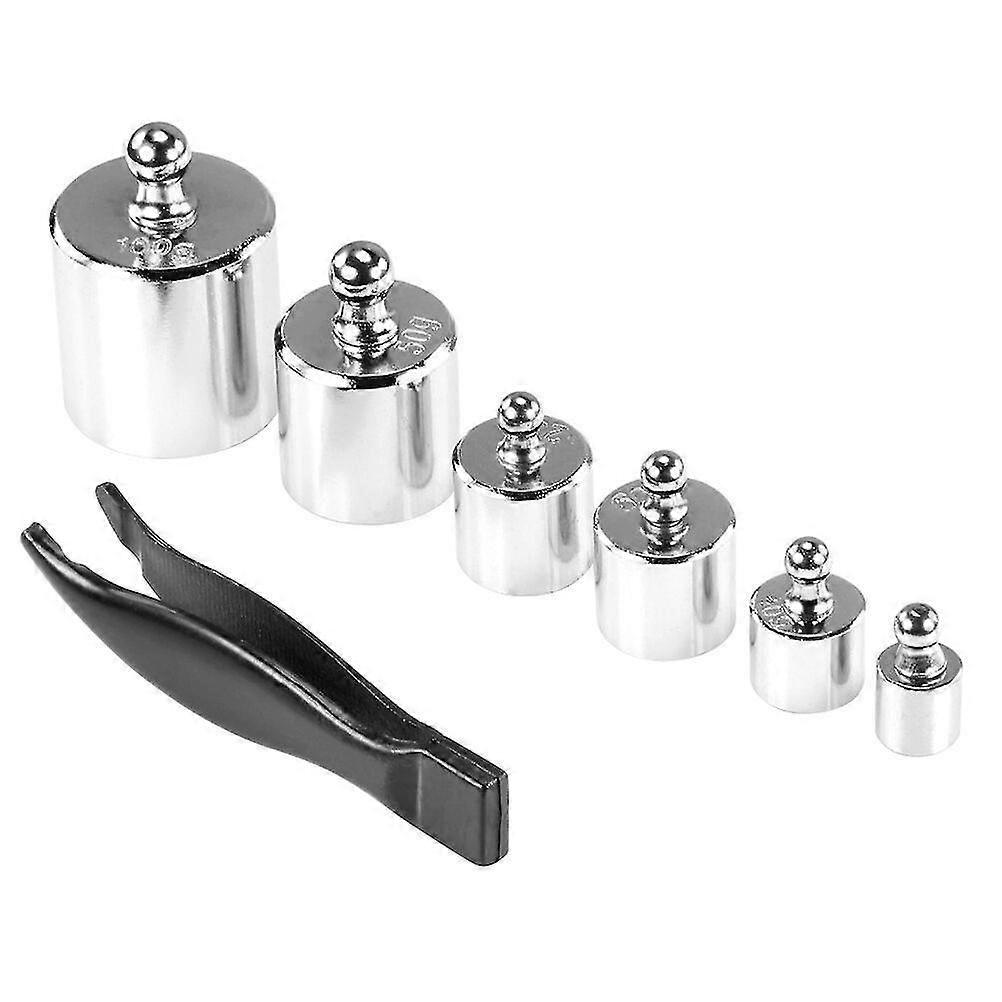 6 Pcs Balance Calibration Weights Kit Scale Weight Set