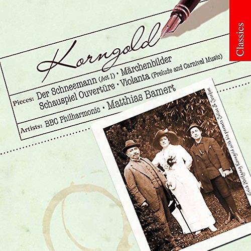 E.W. Korngold - Korngoldder Schneemannmarchenbilder [CD]
