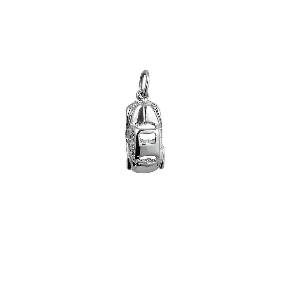 Silver 8x16mm Car Pendant or Charm