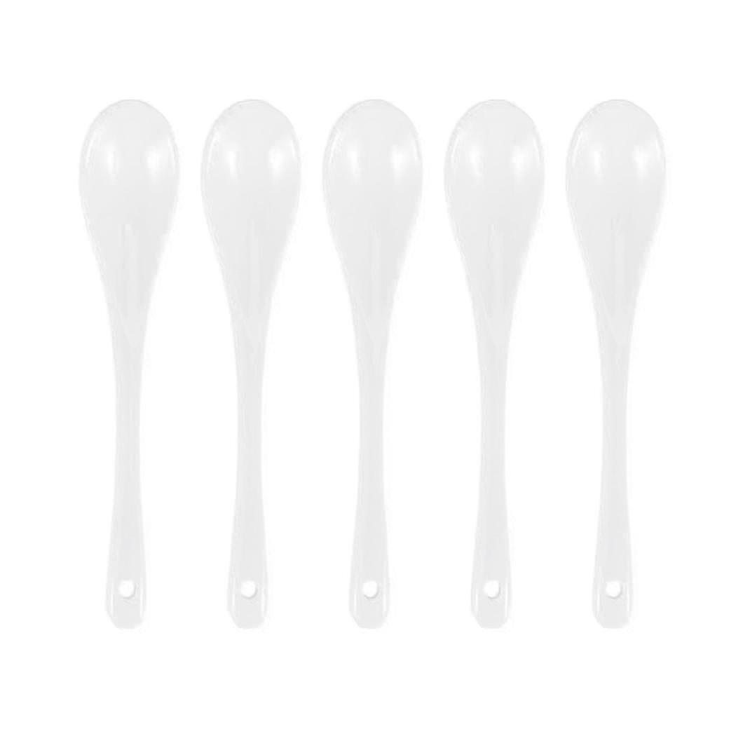 Set Of 5ceramic Spoon Teaspoon Spoon Jam Honey