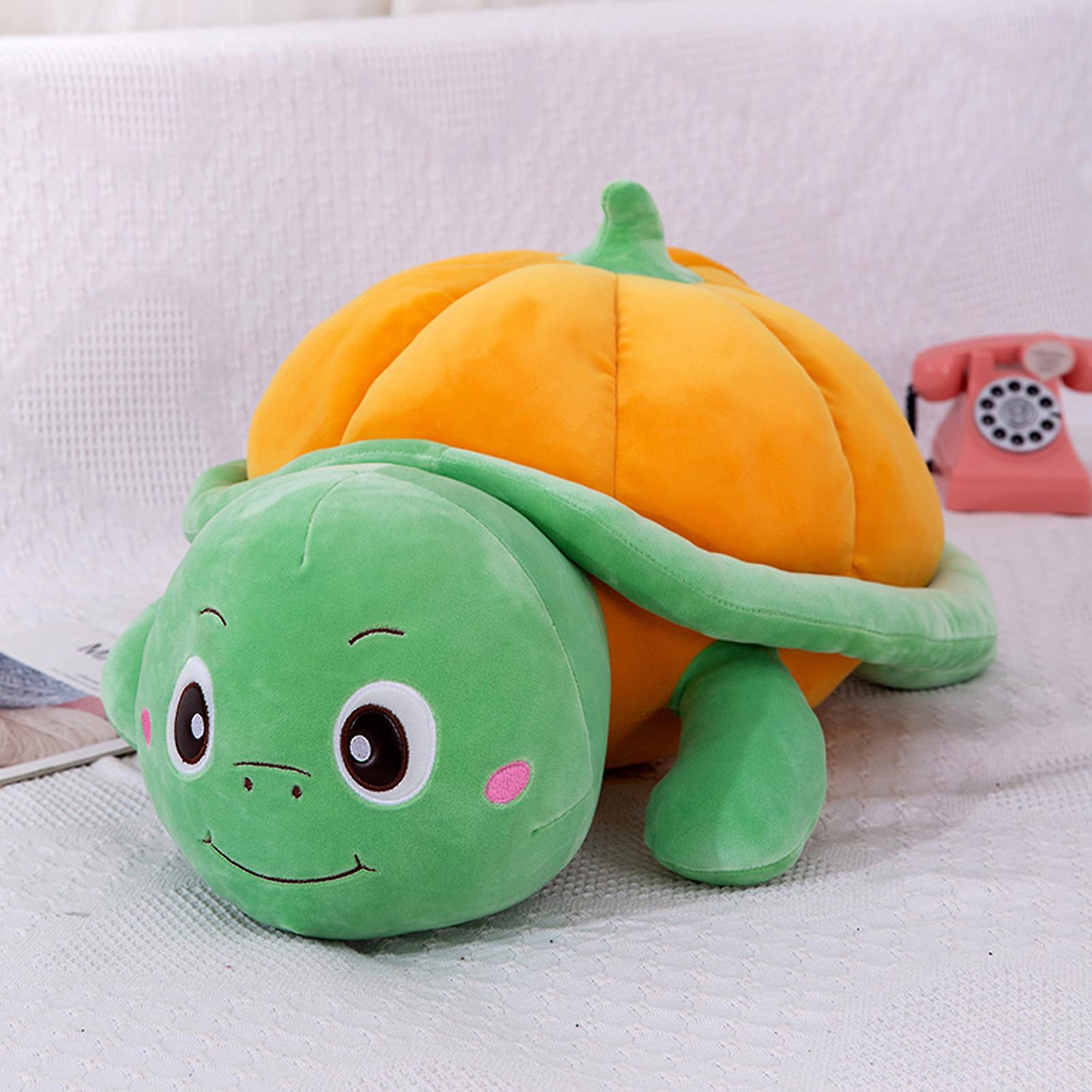 Kawaii Pumpkin Turtle Plush Toys Super Soft Cotton Eco-friendly Plush Toy For Baby Hugging Plush Toy
