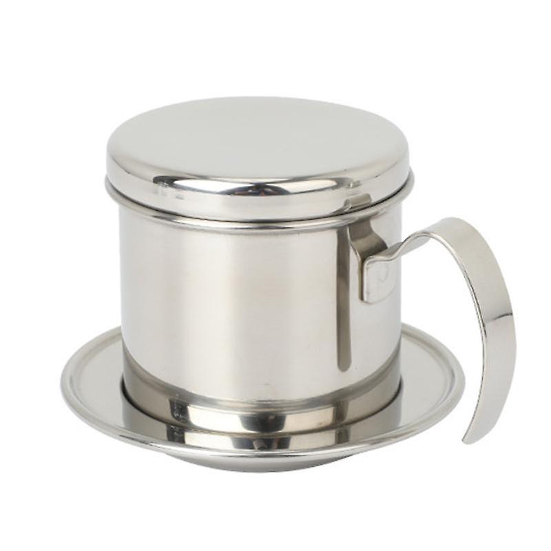 Portable Stainless Steel Coffee Dripper Reusable Filter Drip Pot Cup Cookware